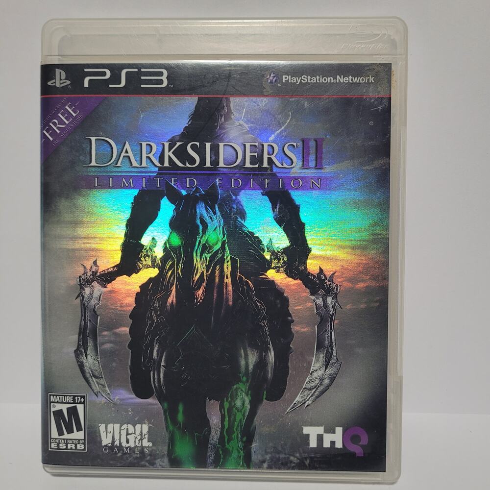Darksiders II Limited Edition Sony PlayStation 3 PS3 (2012) With Manual